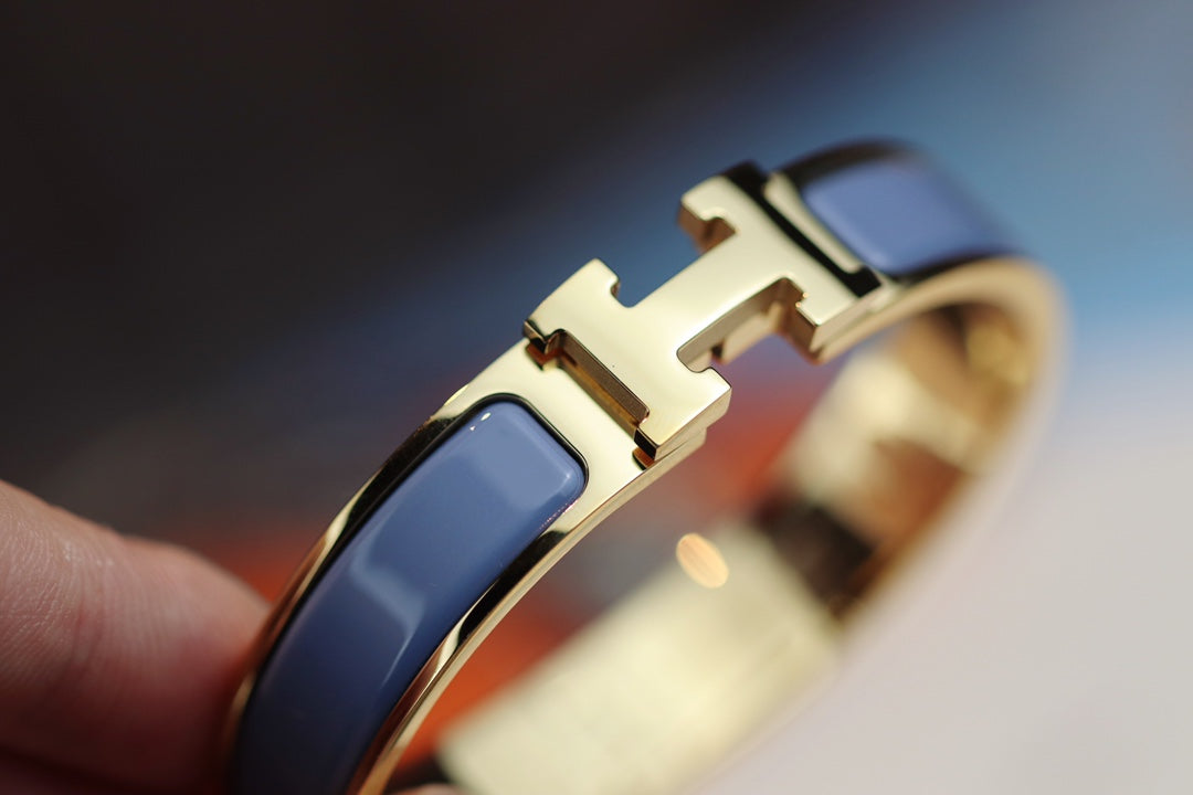 [Marins]H BRACELET 12MM BLUE GRAY