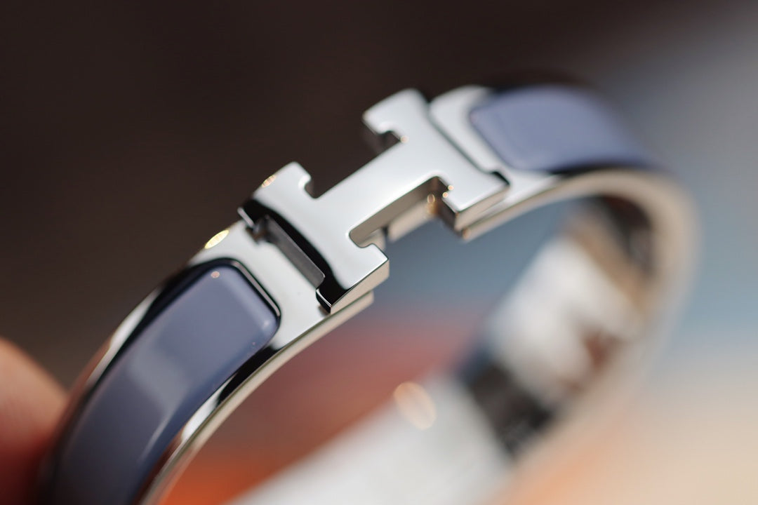 [Marins]H BRACELET 12MM BLUE GRAY