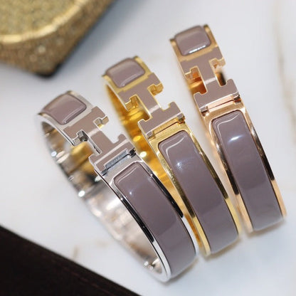 [Marins]H BRACELET 12MM BROWN