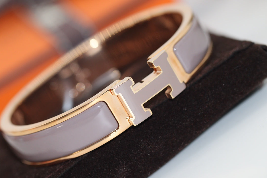 [Marins]H BRACELET 12MM BROWN