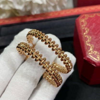 [Marins]CLASH LARGE HOOP EARRINGS