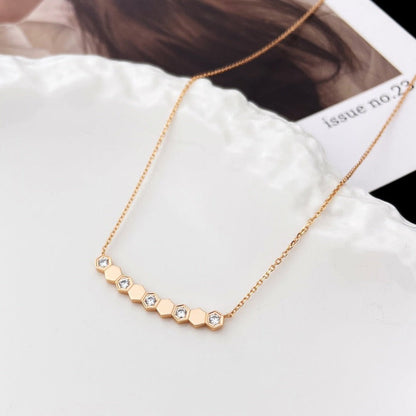 [Marins]BEE MY LOVE DIAMOND NECKLACE