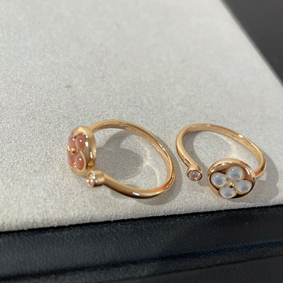 [Marins]SUN 1 DIAMOND PINK MOP RING