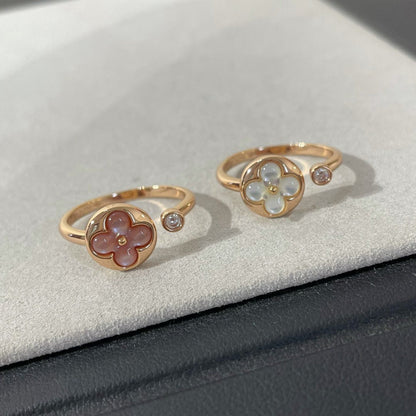 [Marins]SUN 1 DIAMOND PINK MOP RING