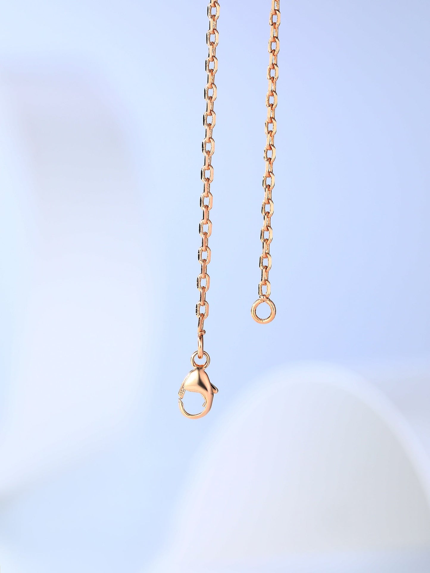 [Marins]H CAGE PINK GOLD NECKLACE