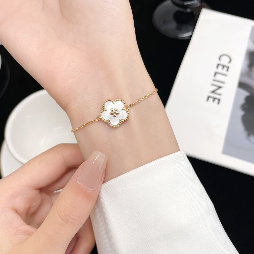 [Marins]LUCKY SPRING Marins GOLD MOP BRACELET