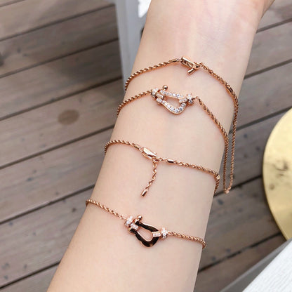 [Marins]FORCE 10 PINK GOLD DIAMOND NECKLACE