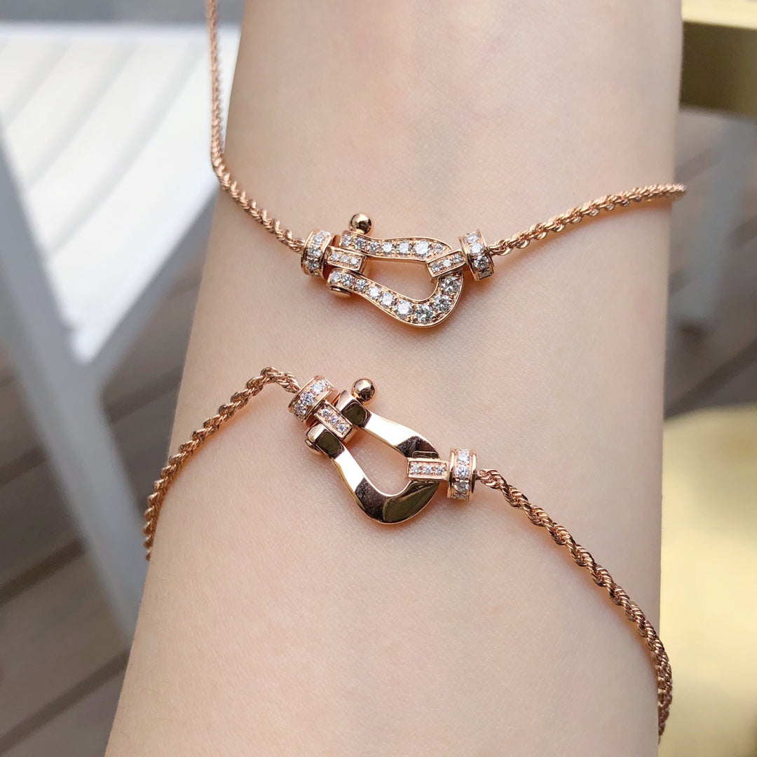 [Marins]FORCE 10 PINK GOLD DIAMOND NECKLACE