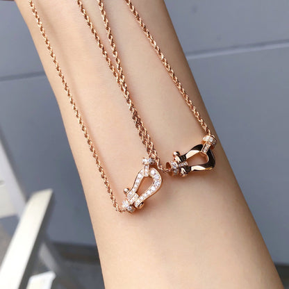 [Marins]FORCE 10 PINK GOLD DIAMOND NECKLACE