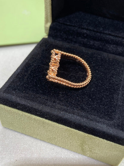 [Marins]CLOVER RIVERSIBLE Marins GOLD RING