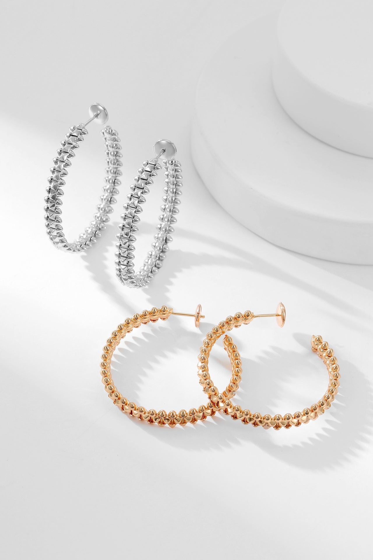 [Marins]CLASH HOOP EARRINGS