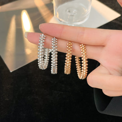 [Marins]CLASH HOOP EARRINGS