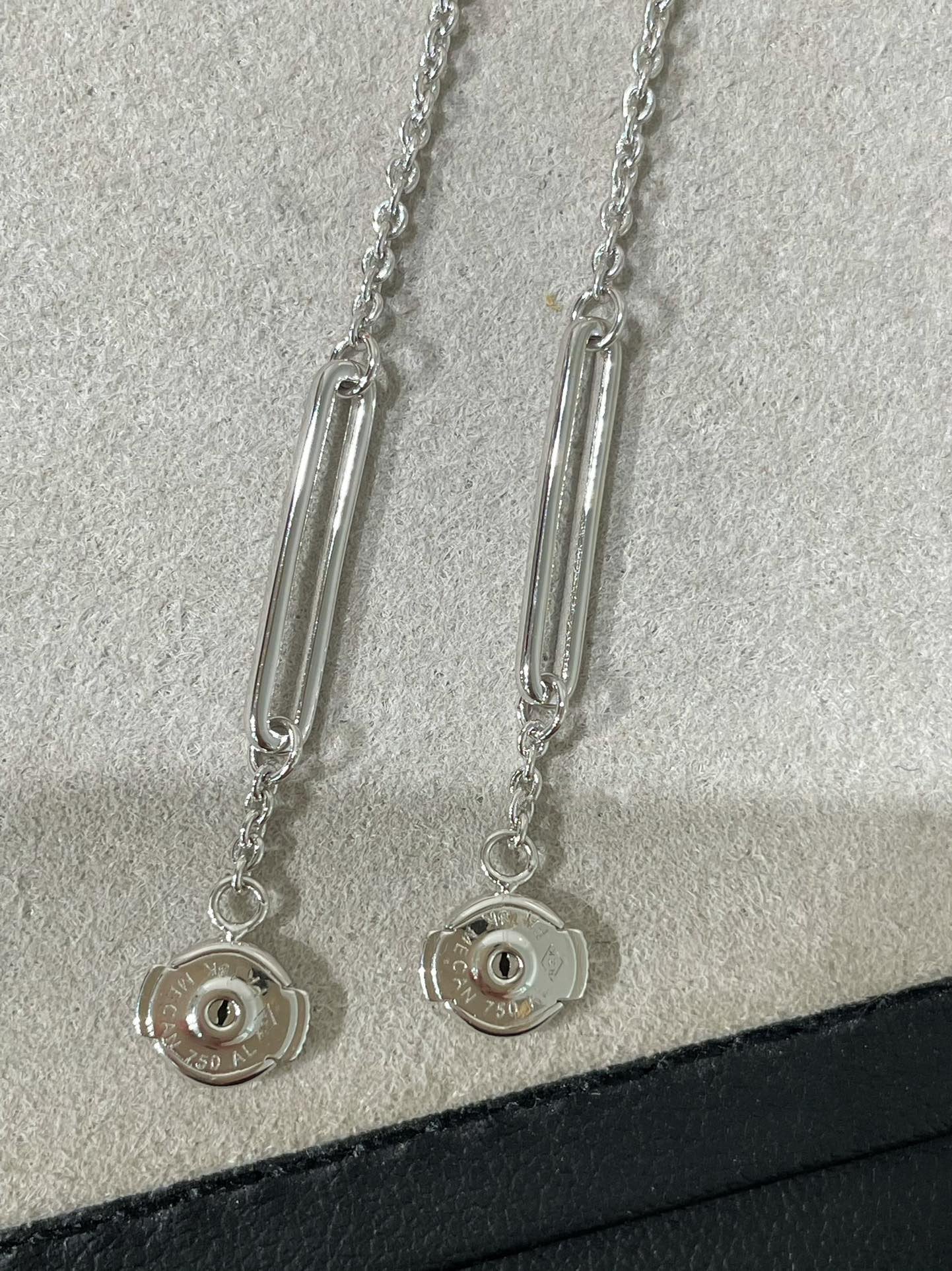 [Marins]CHAINE CHAOS DIAMOND DROP EARRINGS