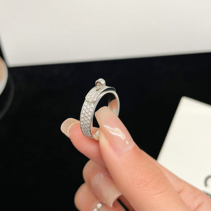 [Marins]KELLY SILVER DIAMOND RING