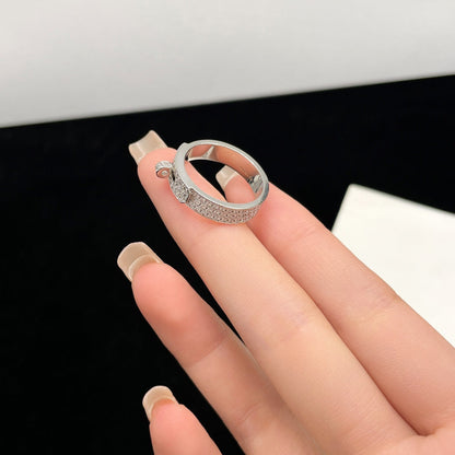 [Marins]KELLY SILVER DIAMOND RING