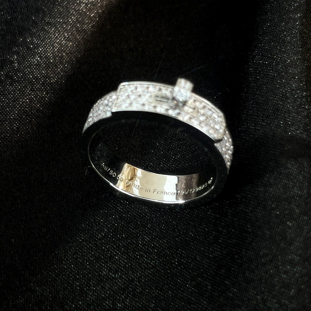 [Marins]KELLY SILVER DIAMOND RING