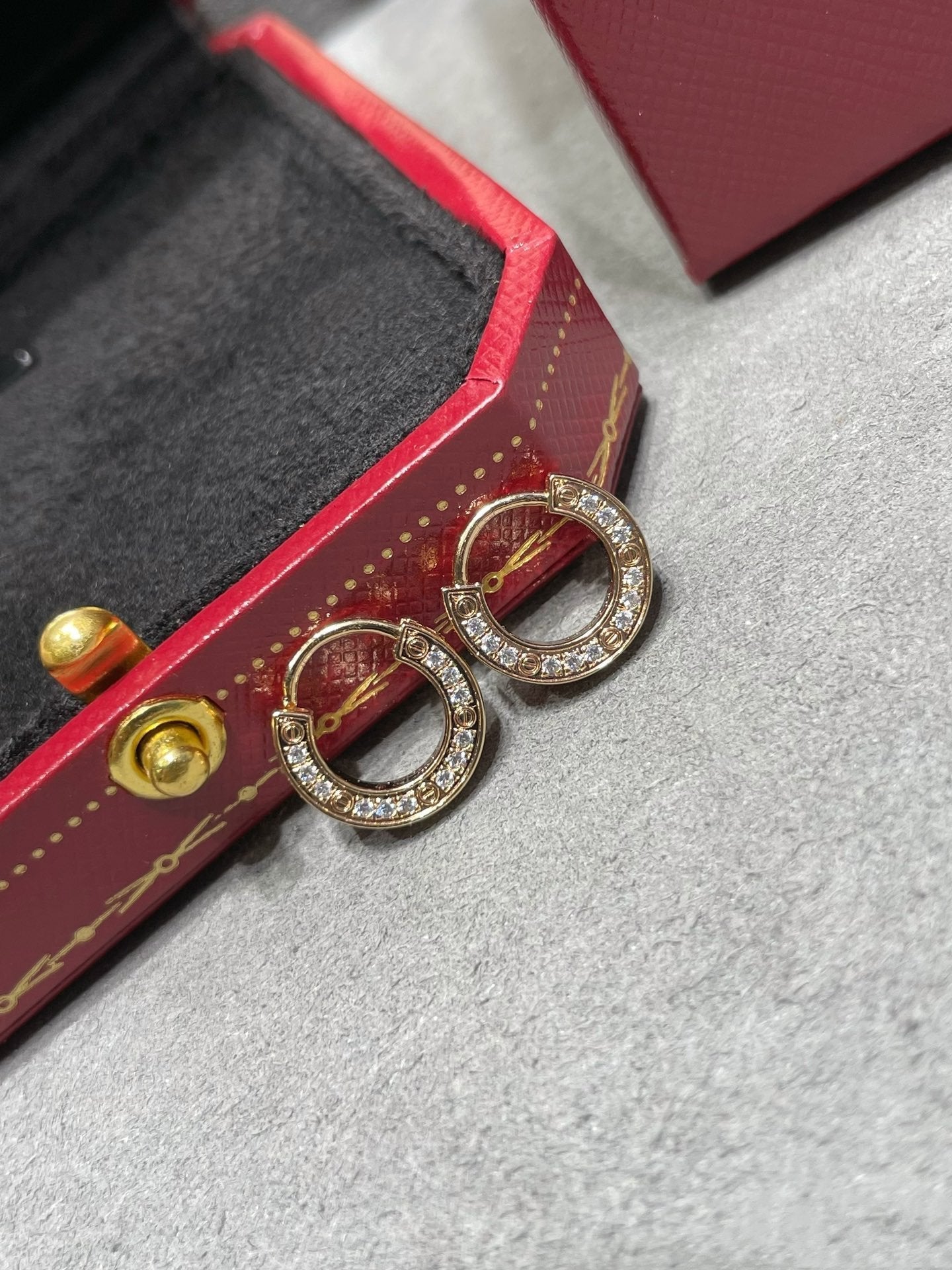 [Marins]LOVE DIAMOND EARRINGS