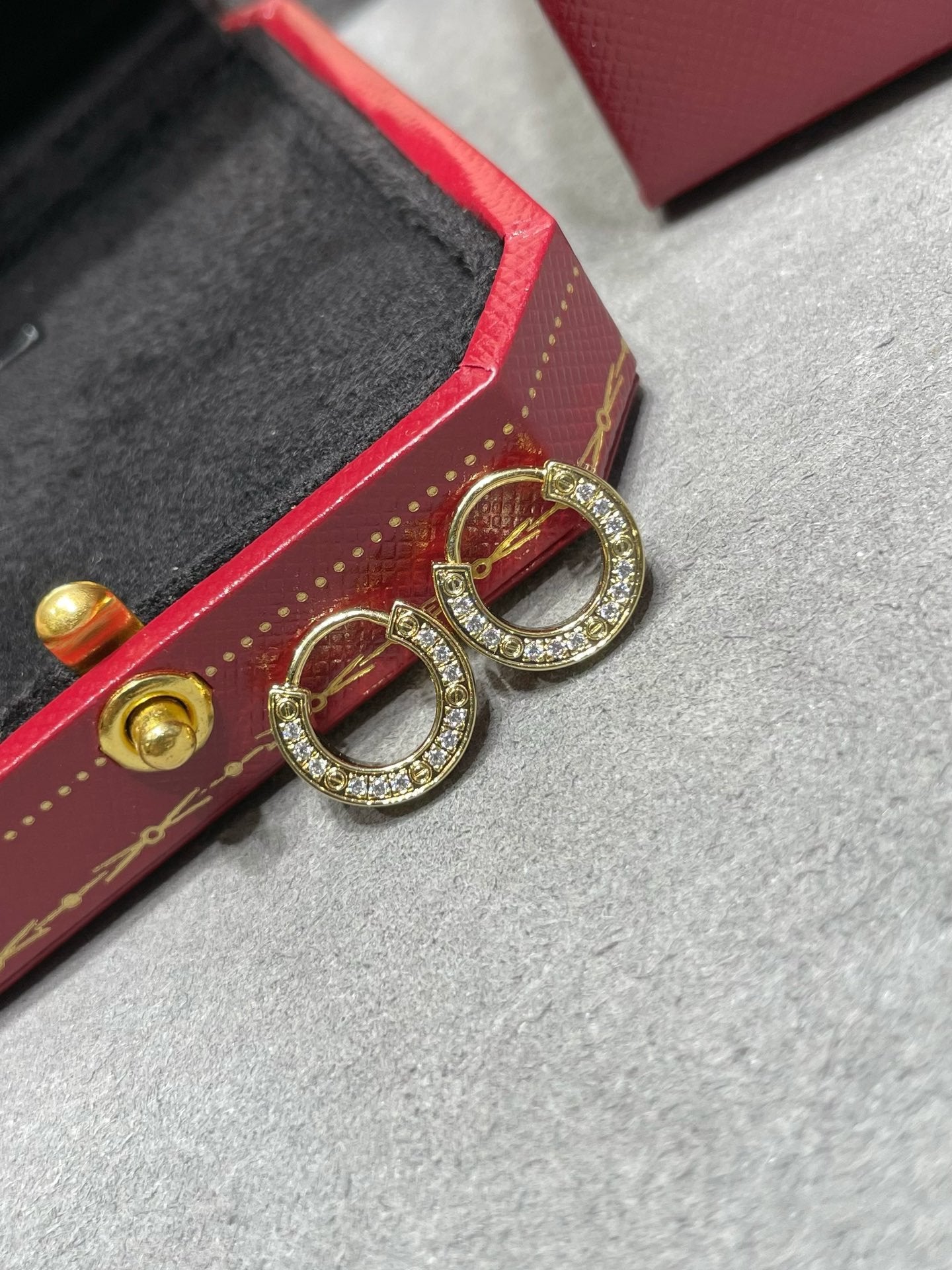 [Marins]LOVE DIAMOND EARRINGS