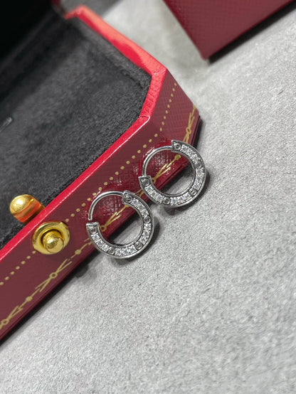 [Marins]LOVE DIAMOND EARRINGS