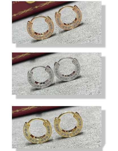 [Marins]LOVE DIAMOND EARRINGS