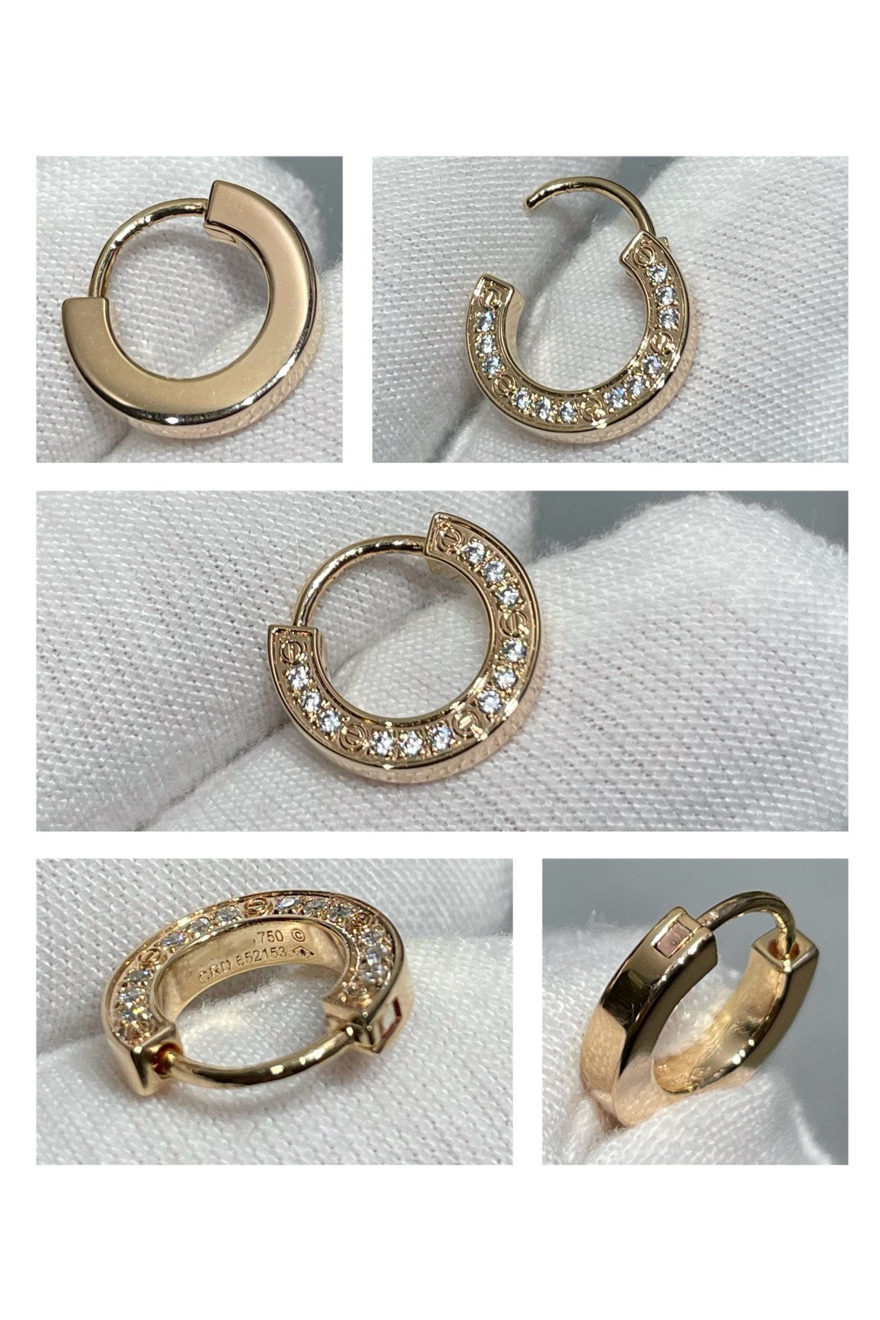 [Marins]LOVE DIAMOND EARRINGS