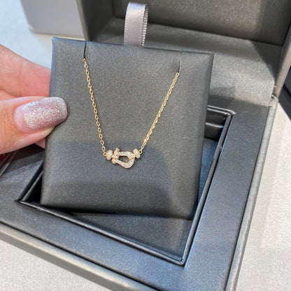 [Marins]FORCE 10 DIAMOND PINK GOLD NECKLACE MINI MODEL