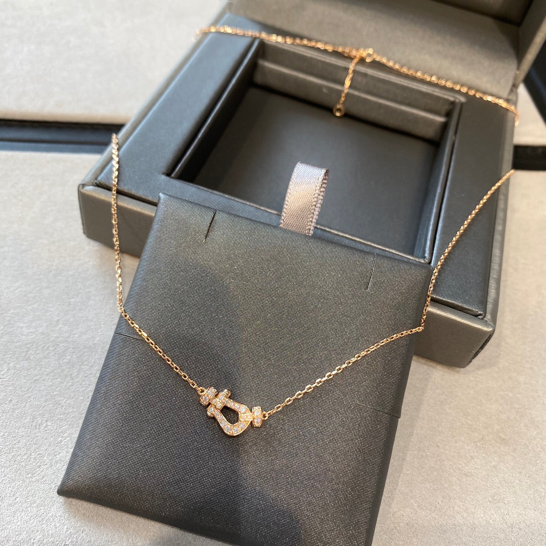 [Marins]FORCE 10 DIAMOND PINK GOLD NECKLACE MINI MODEL
