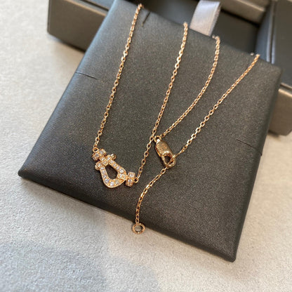 [Marins]FORCE 10 DIAMOND PINK GOLD NECKLACE MINI MODEL