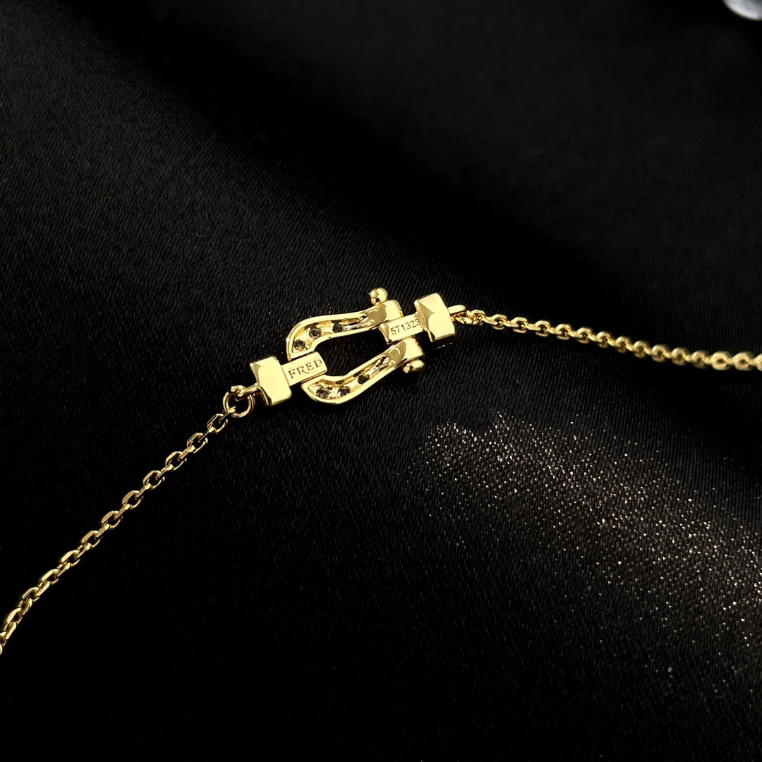 [Marins]FORCE 10 FULL DIAMOND BUCKLE CHAIN LINK MINI MODEL