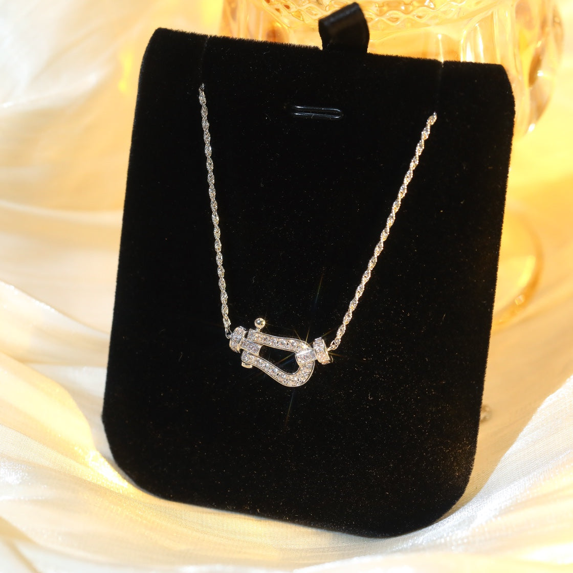 [Marins]FORCE 10 DIAMOND SILVER NECKLACE MINI MODEL