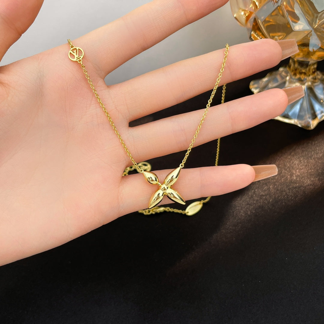[Marins]LOUISETTE GOLD NECKLACE