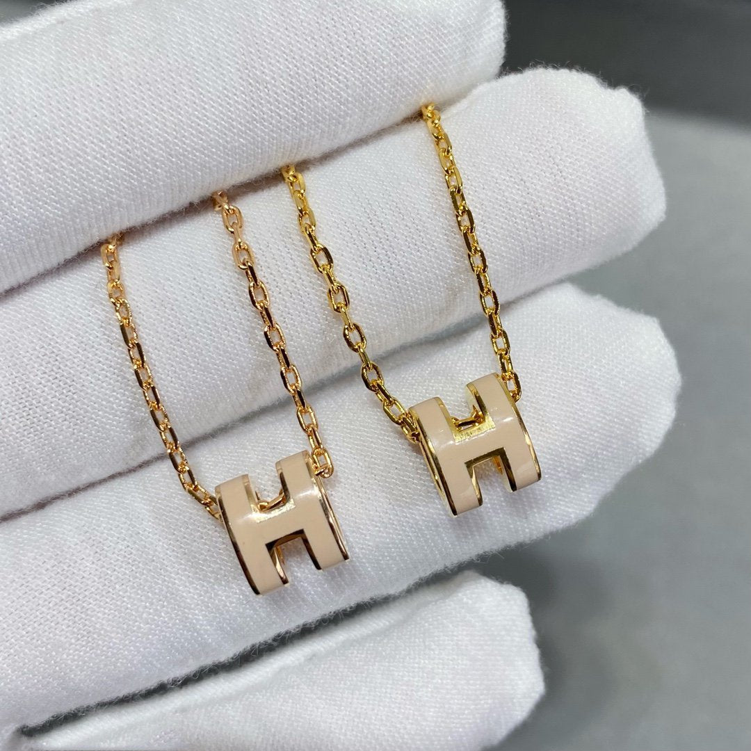 [Marins]MINI POP H NECKLACE