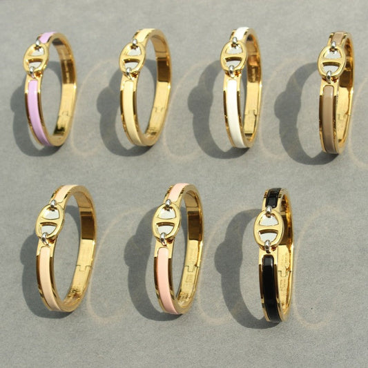 [Marins]CLIC CHAINE ゴールドブレスレット