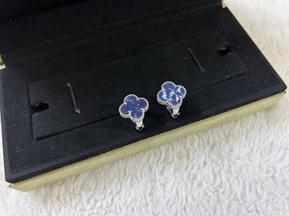 [Marins]CLOVER PIETERSITE MEDIUM STUD EARRINGS