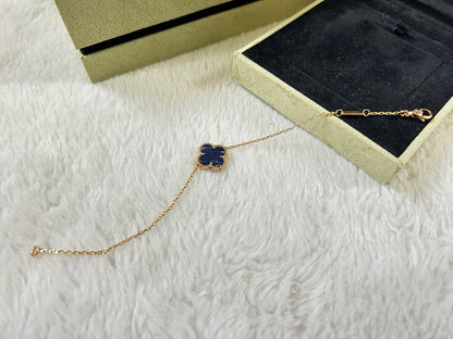 [Marins]CLOVER 1 MOTIF PIETERSITE BRACELET