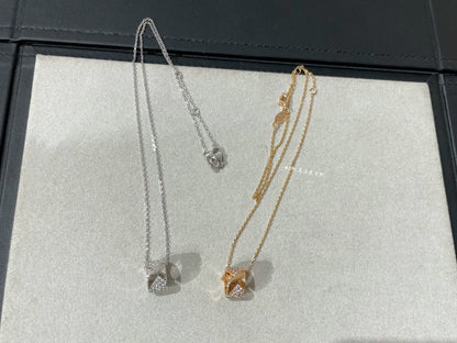 [Marins]LIENS EVIDENCE DIAMOND PAVED NECKLACE