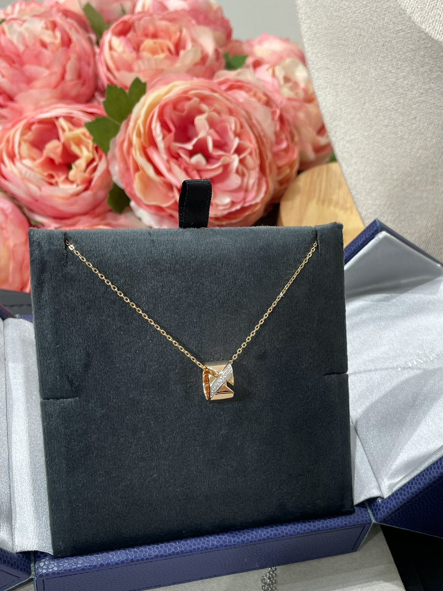 [Marins]LIENS EVIDENCE DIAMOND NECKLACE