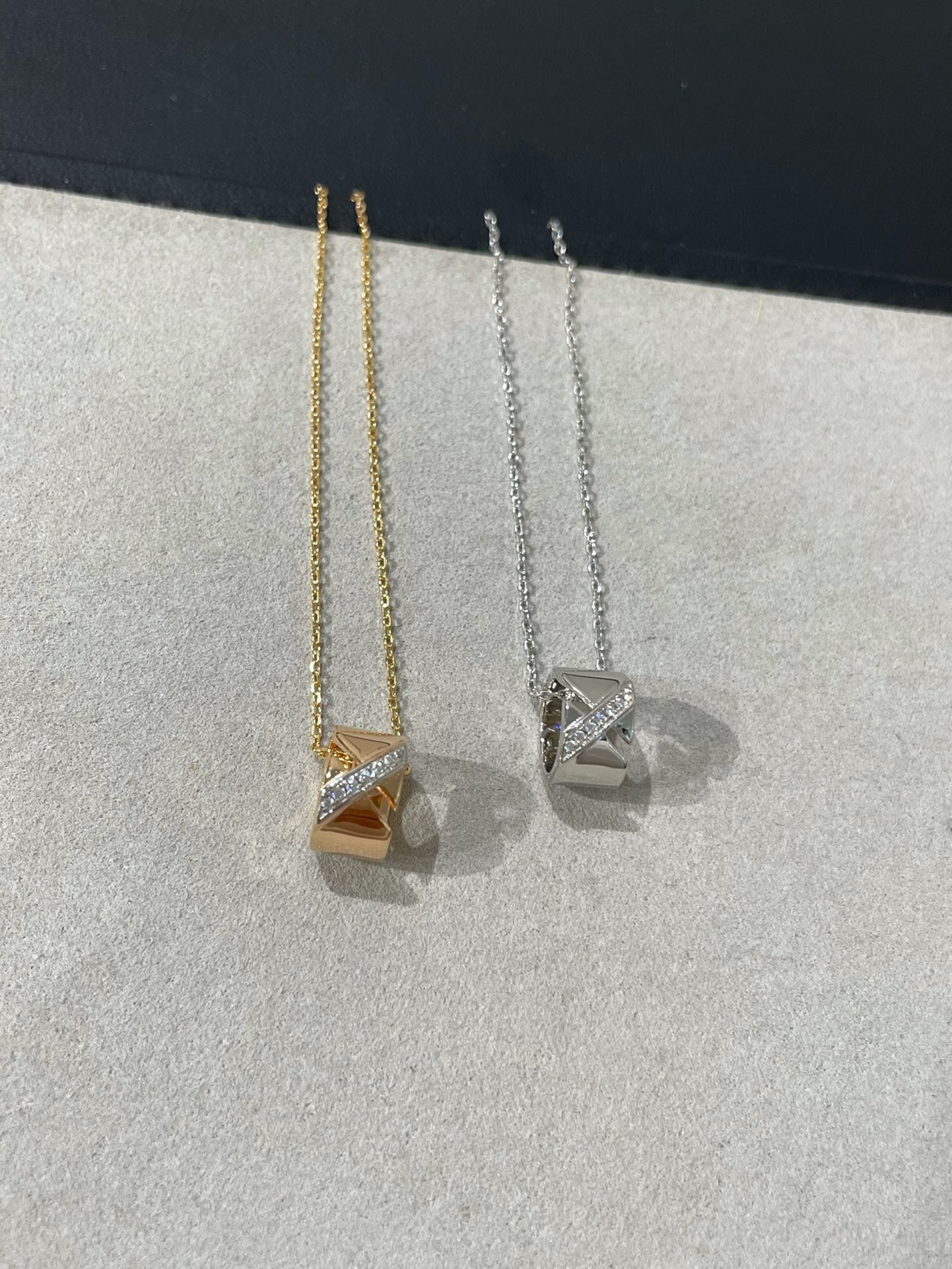 [Marins]LIENS EVIDENCE DIAMOND NECKLACE