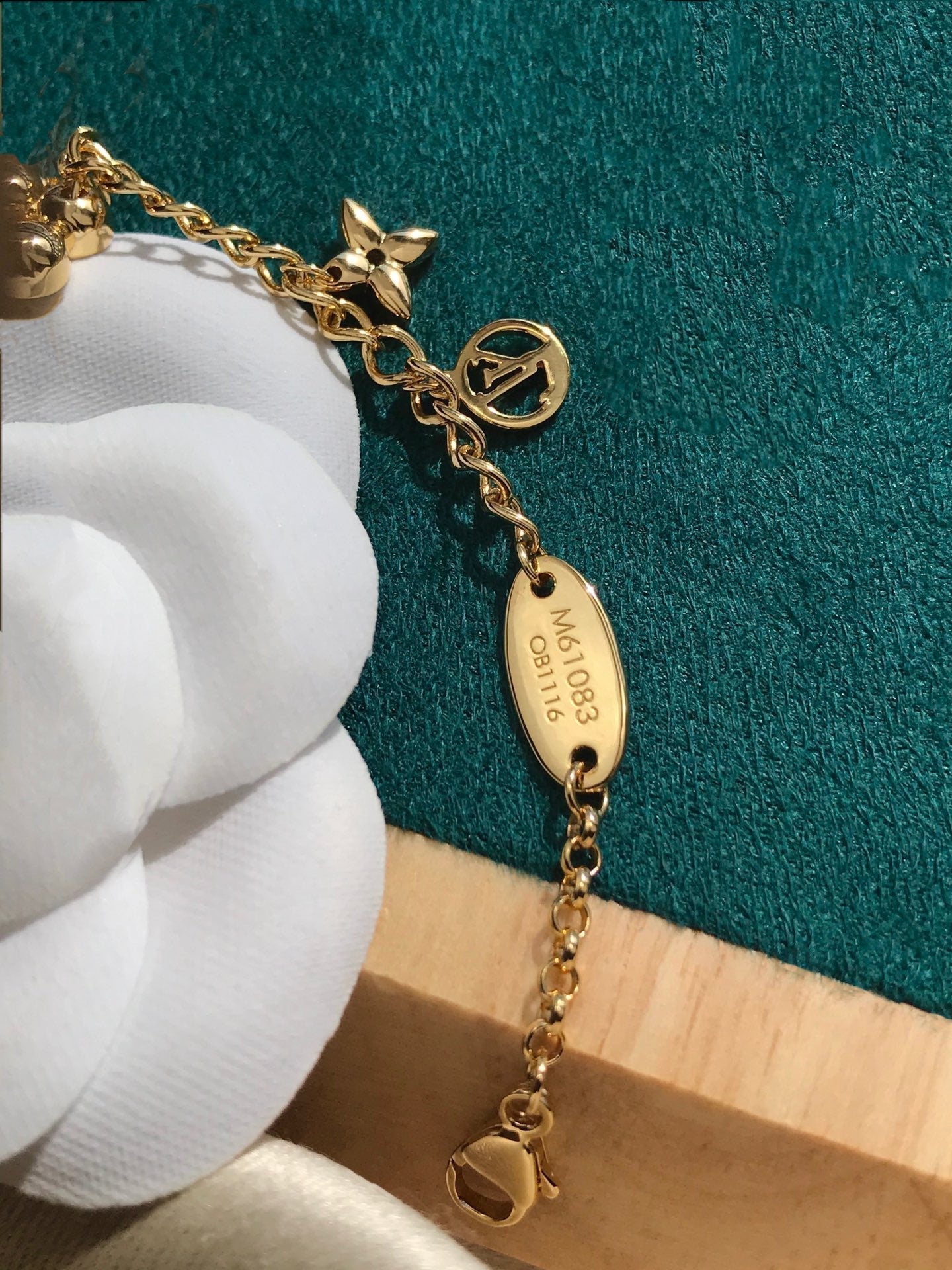 [Marins]BLOOMING PINK GOLD MOP BRACELET