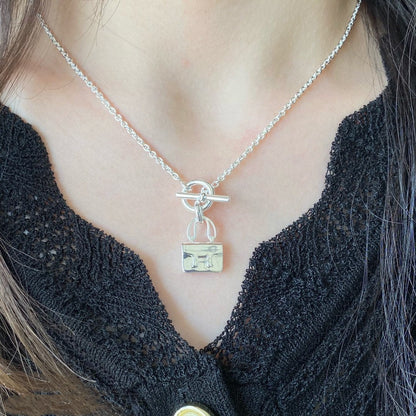 [Marins]CONSTANCE PEDANT SILVER NECKLACE