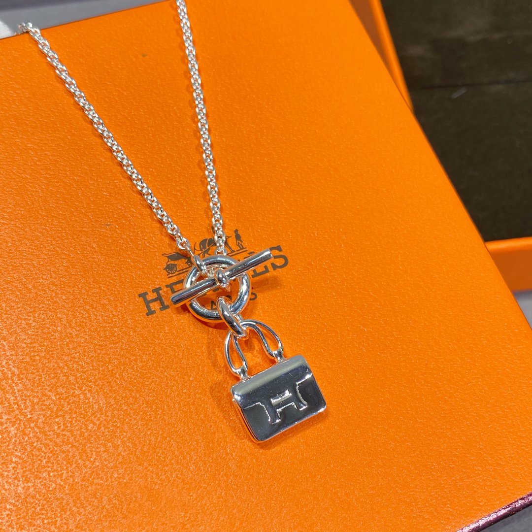 [Marins]CONSTANCE PEDANT SILVER NECKLACE
