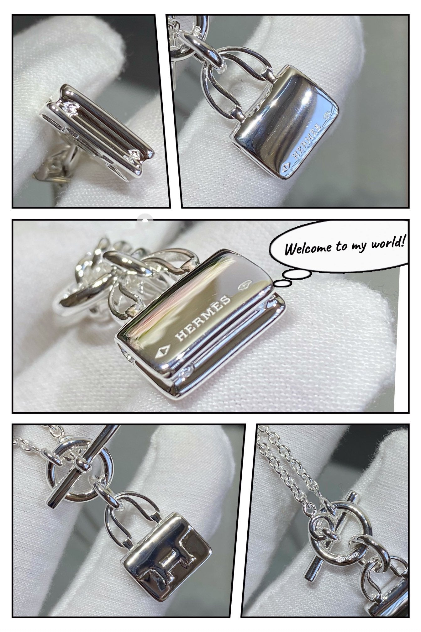[Marins]CONSTANCE PEDANT SILVER NECKLACE