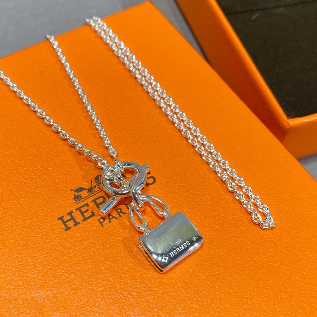[Marins]CONSTANCE PEDANT SILVER NECKLACE
