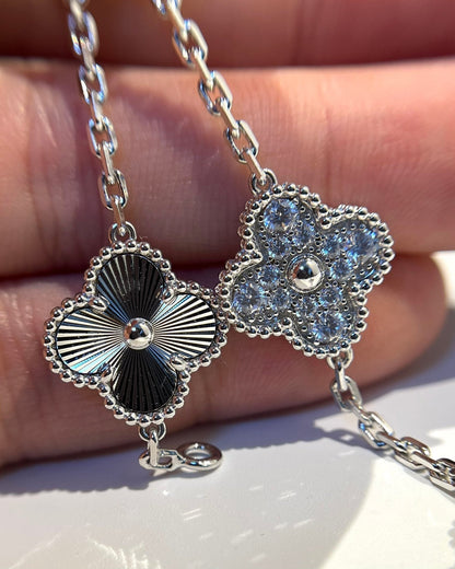 [Marins] CLOVER 5 MOTIF LASER BRACELET COLLECTION