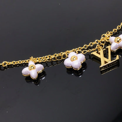 [Marins]LOGO 6 MOTIF STAR AND SUN GOLD BRACELET