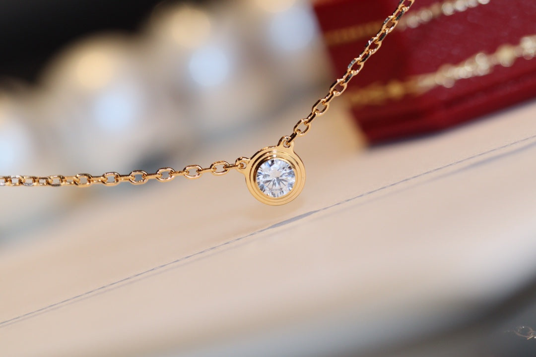 [Marins]DAMOUR DIAMOND NECKLACE