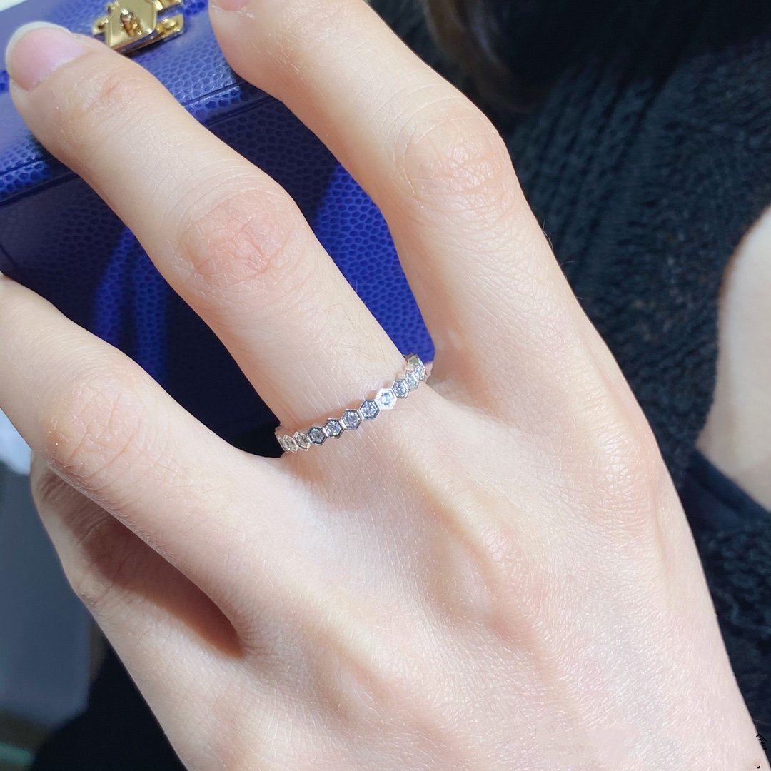 [Marins]BEE LOVE DIAMOND PAVED SMALL RING