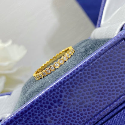 [Marins]BEE LOVE DIAMOND PAVED SMALL RING