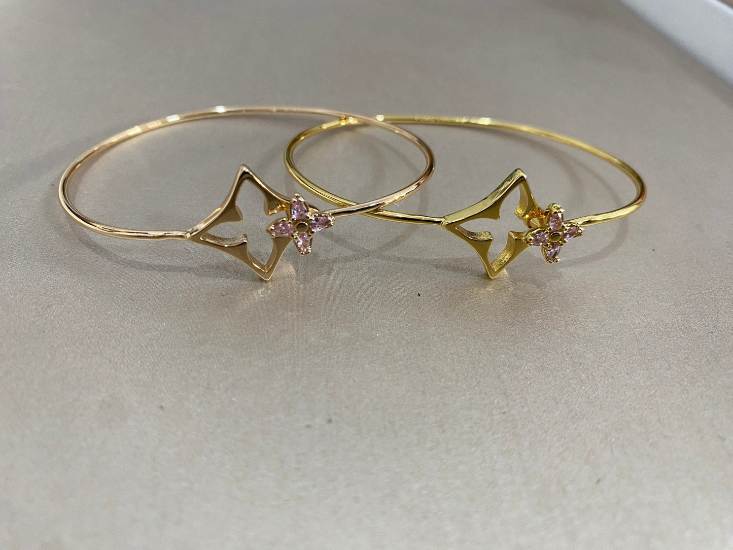[Marins]Pink Diamond Bracelet