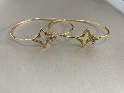 [Marins]Pink Diamond Bracelet